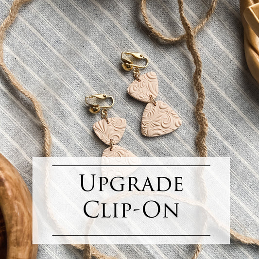 Upgrade: Clip-On Earrings